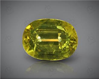 Natural Heated & Treated Yellow Sapphire Certified 3.36 (CTS) ( 85564 )